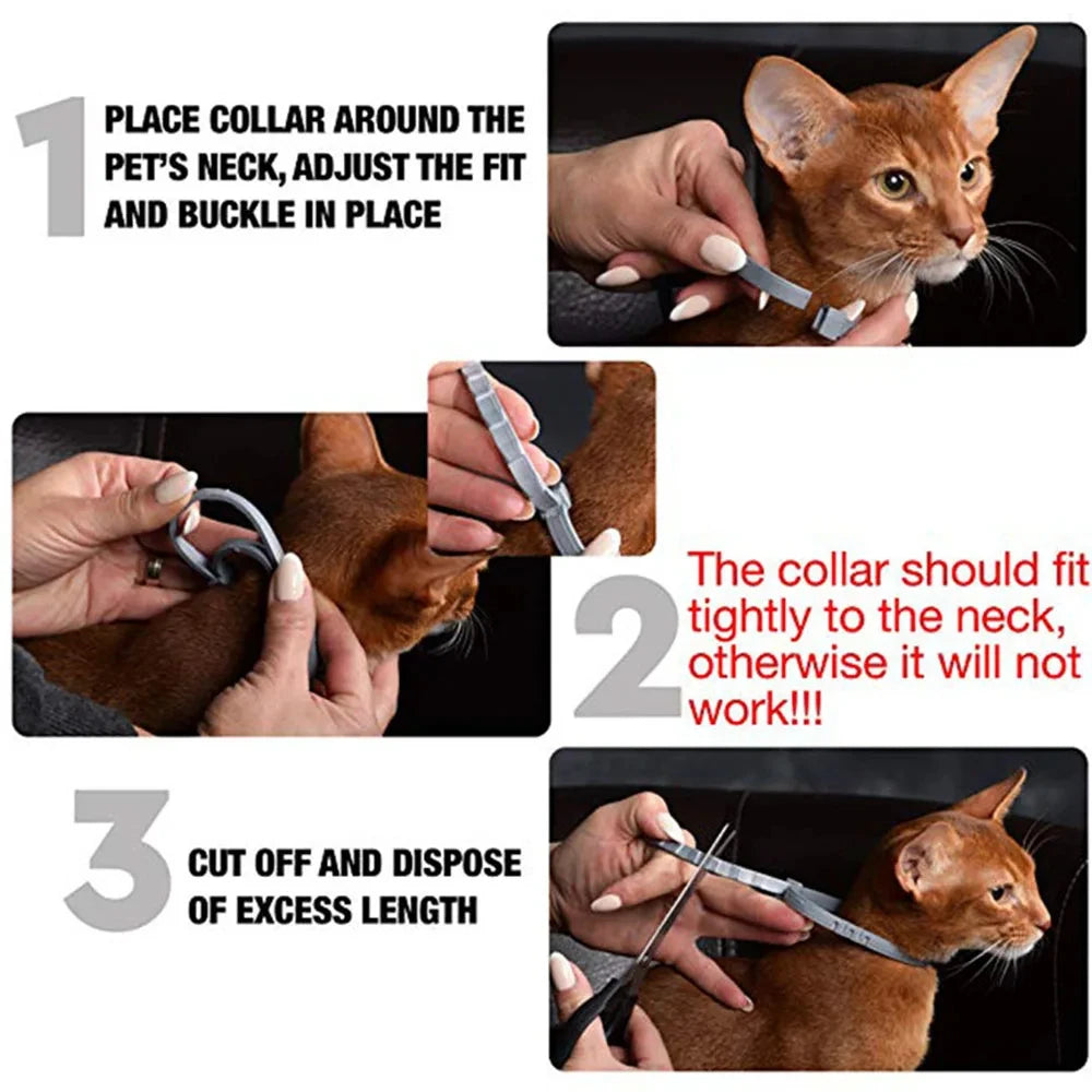 Natural Essential Oil Flea & Tick Collar Pendant – Chemical-Free Protection for Dogs & Cats