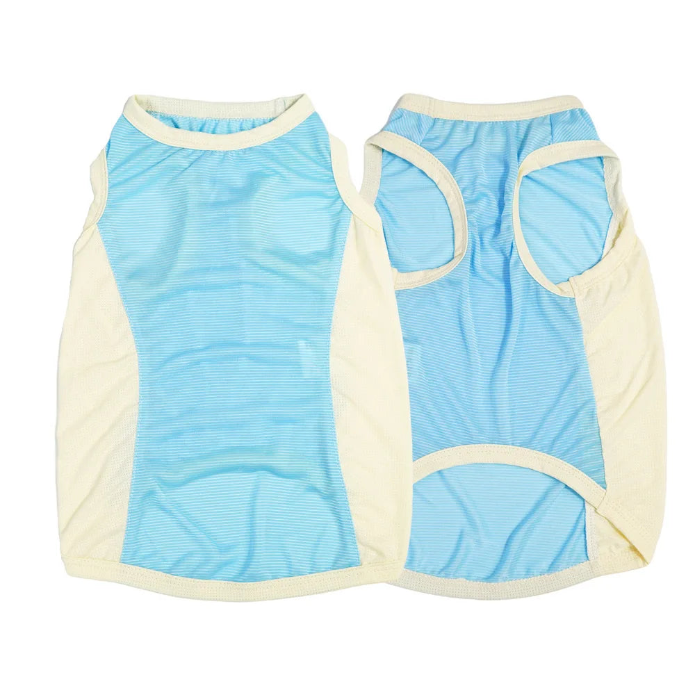 Ice Silk Cooling Vest with Sun Protection for Dogs & Cats