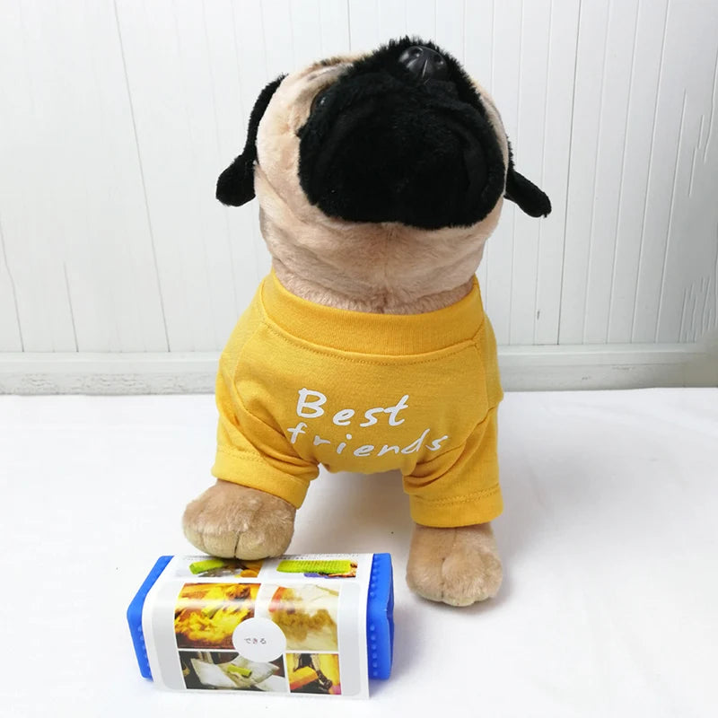 Round Neck T-Shirt Vest for Dogs — 7 Colours, S to XXL