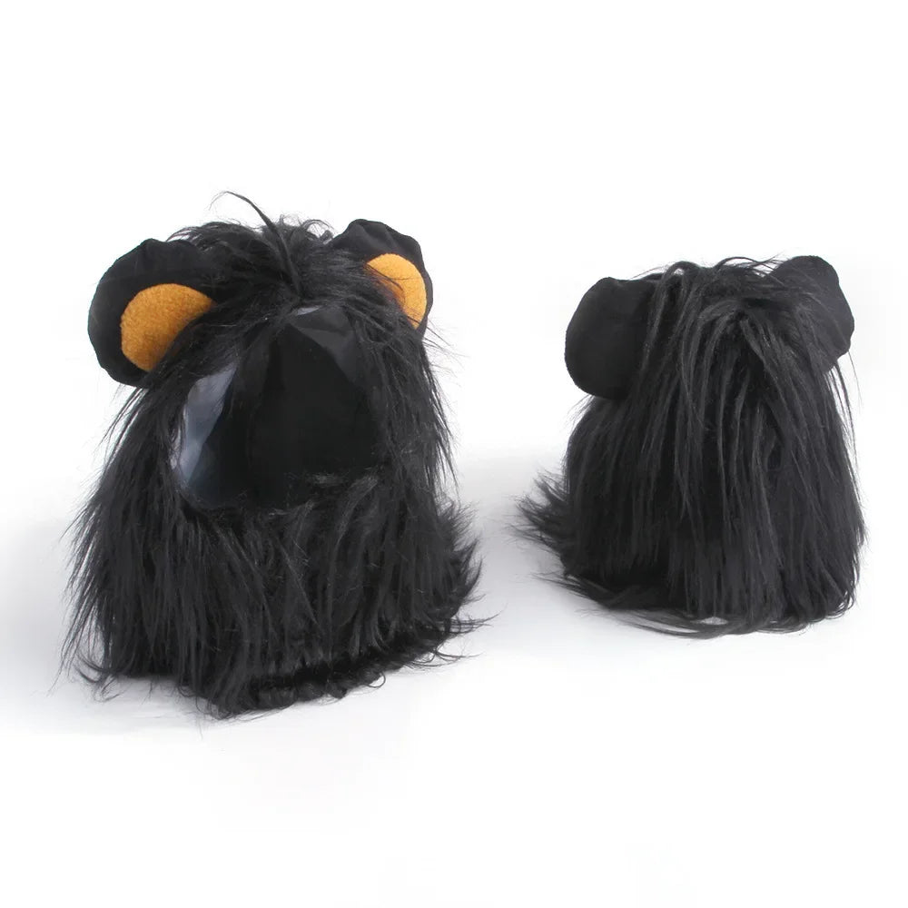 Lion Mane Headgear Costume for Dogs and Cats