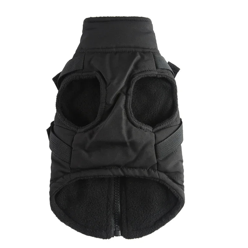 2-in-1 Dog Jacket & Harness with Pocket