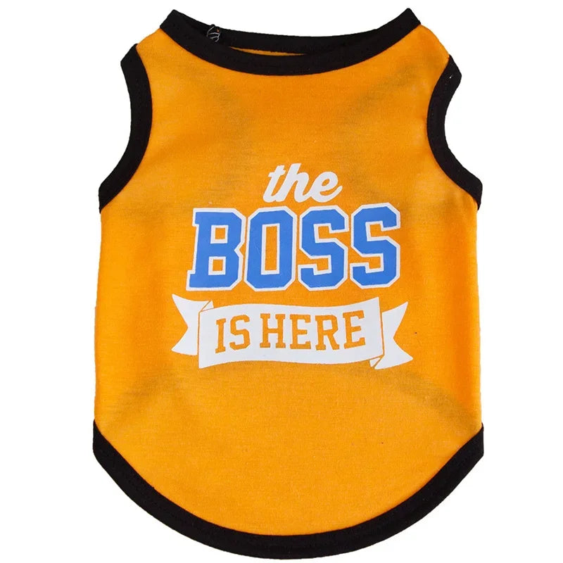 Summer Cotton Vest for Cats & Small Dogs