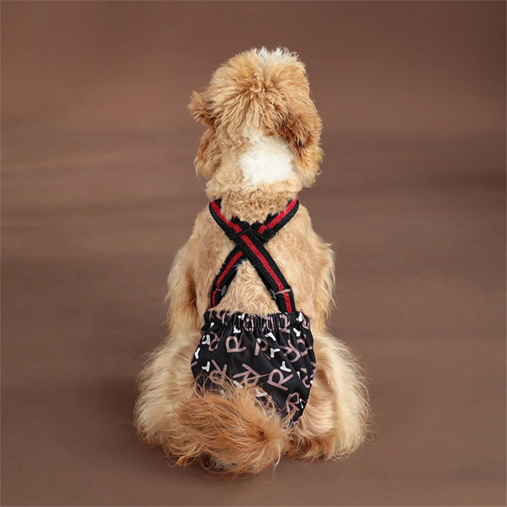 Reusable Washable Dog Sanitary Shorts for Female Dogs