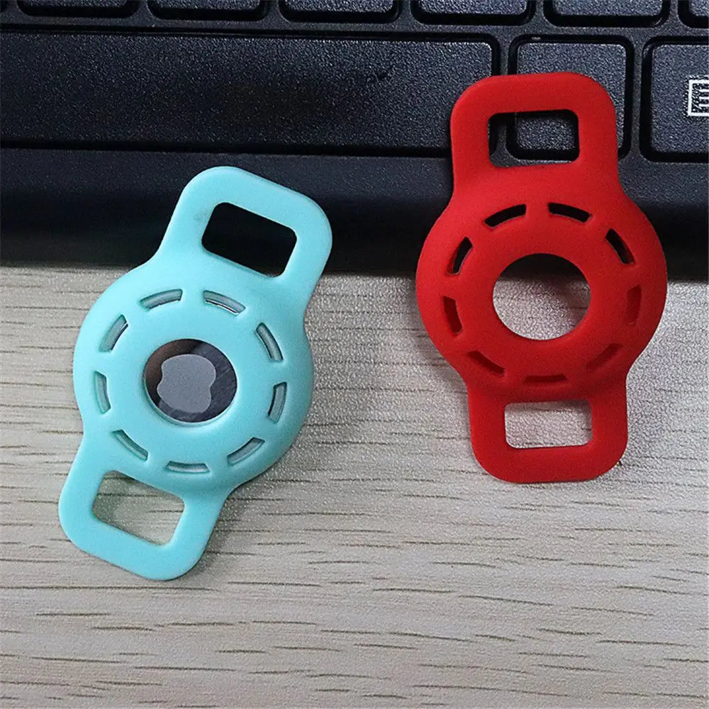 Apple AirTag Silicone Collar Sleeve for Dogs & Cats — 12 Colours