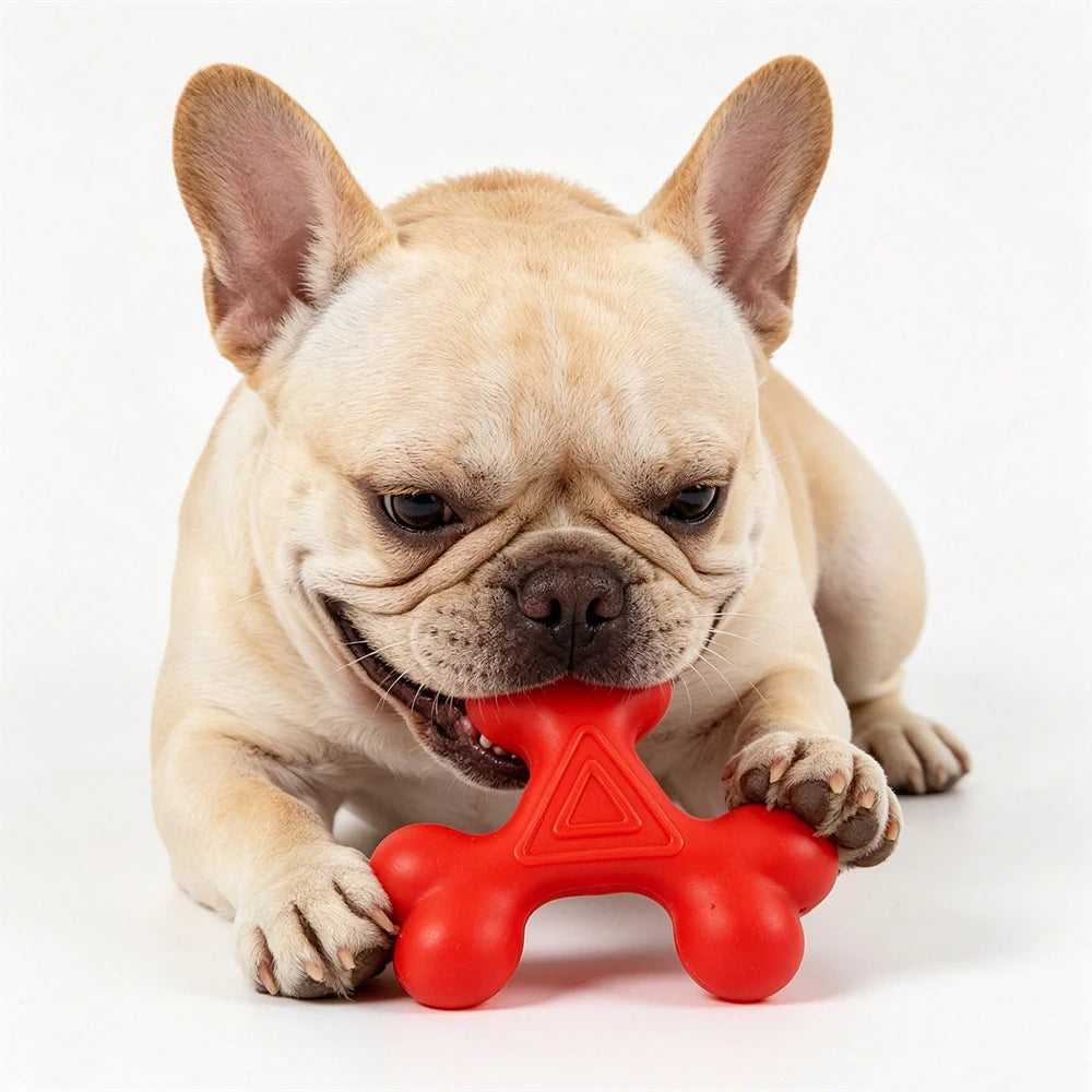 Indestructible TPR Dog Chew Toy for Aggressive Chewers