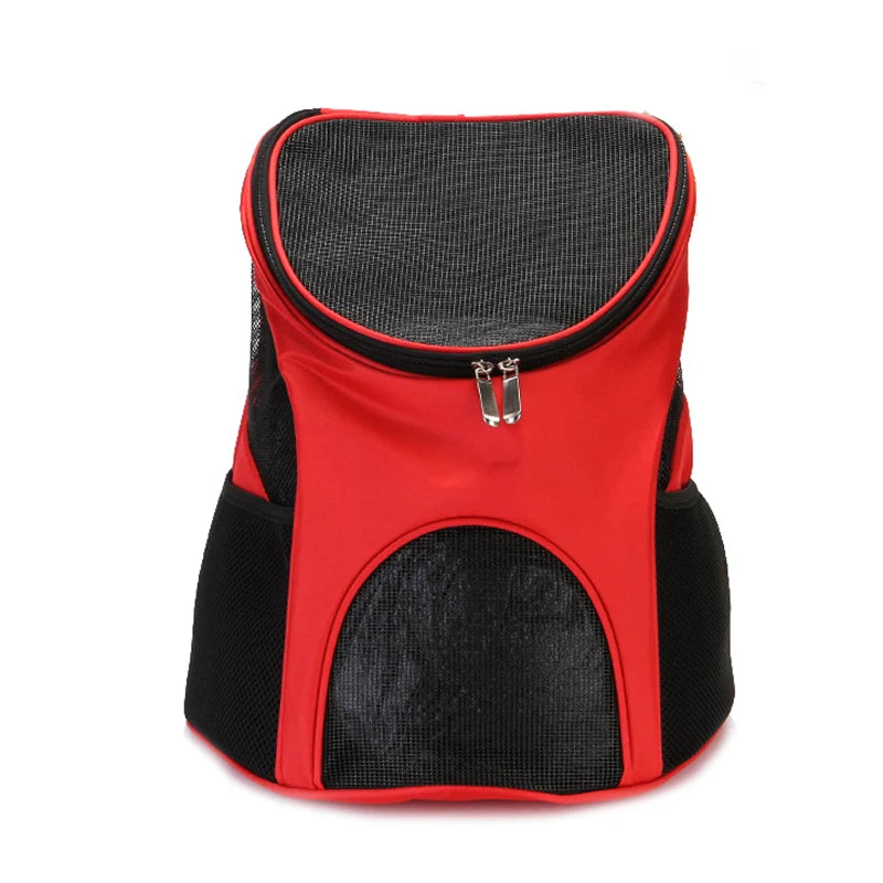 Solid Mesh Breathable Cat Puppy Travel Backpack S/L Pet Carrying Bag for Cats Kitten Small Dogs Pet Outdoor Supplies Accessories
