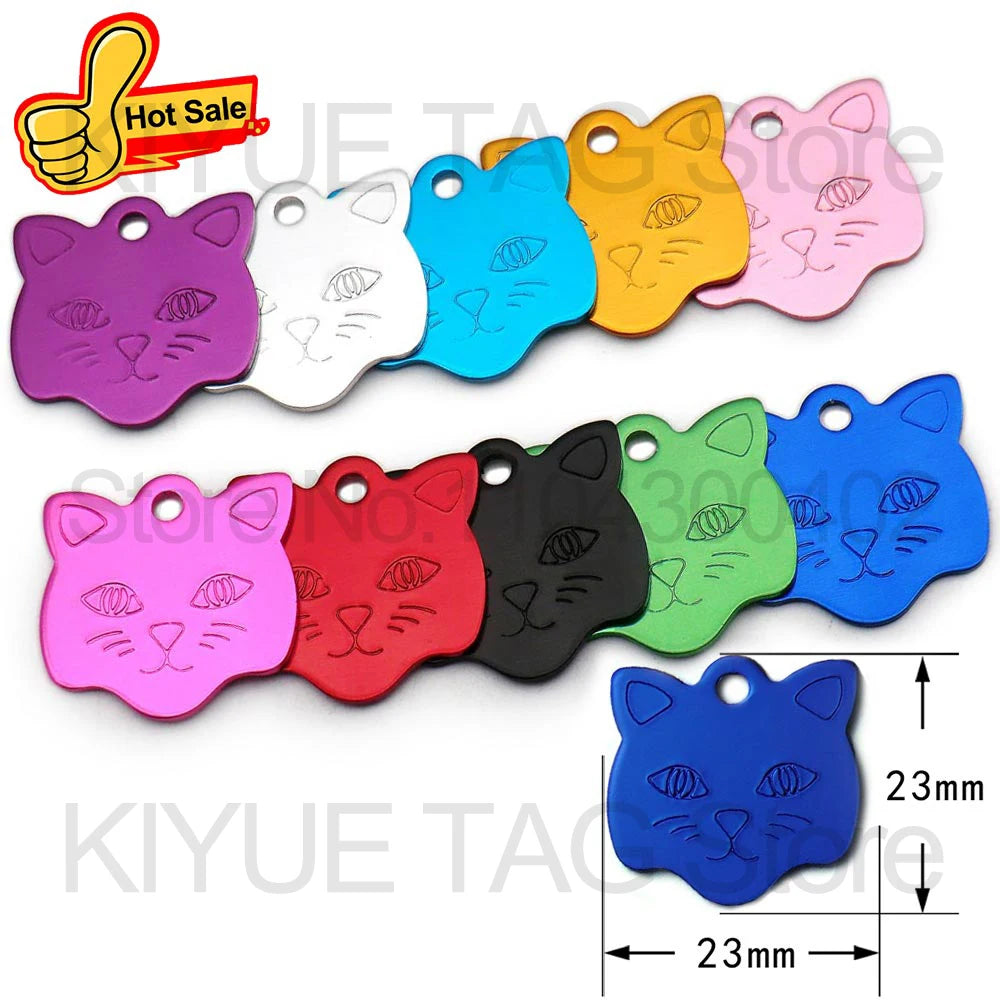 Personalised Aluminium Pet ID Tags – Pack of 100