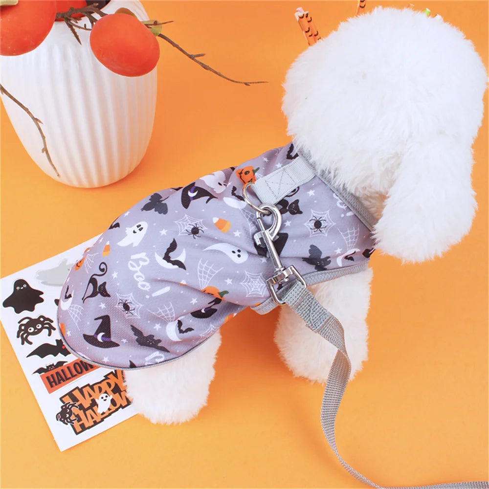 Halloween Print Pet Vest