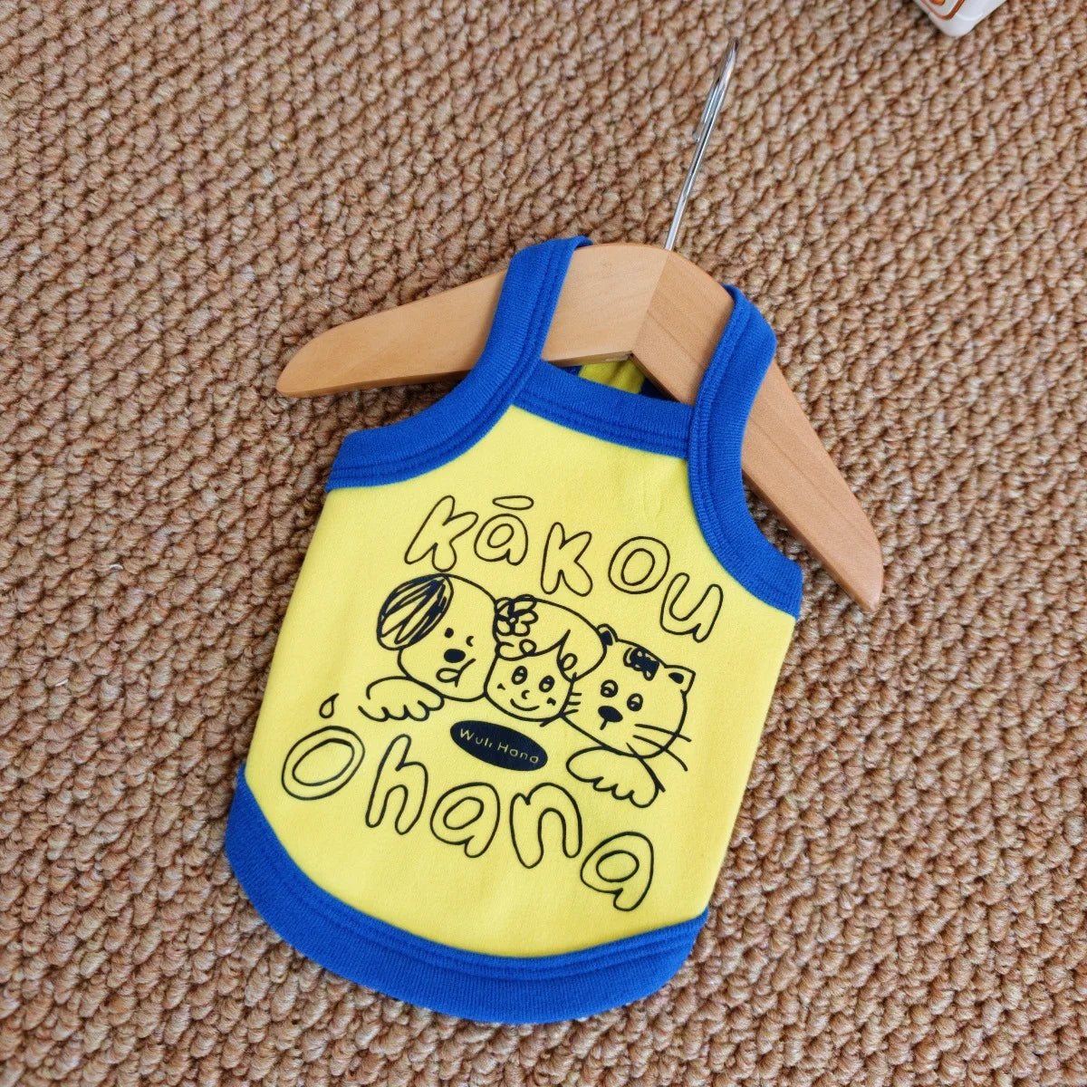 Cartoon Print Slip Dress for Small Dogs & Cats
