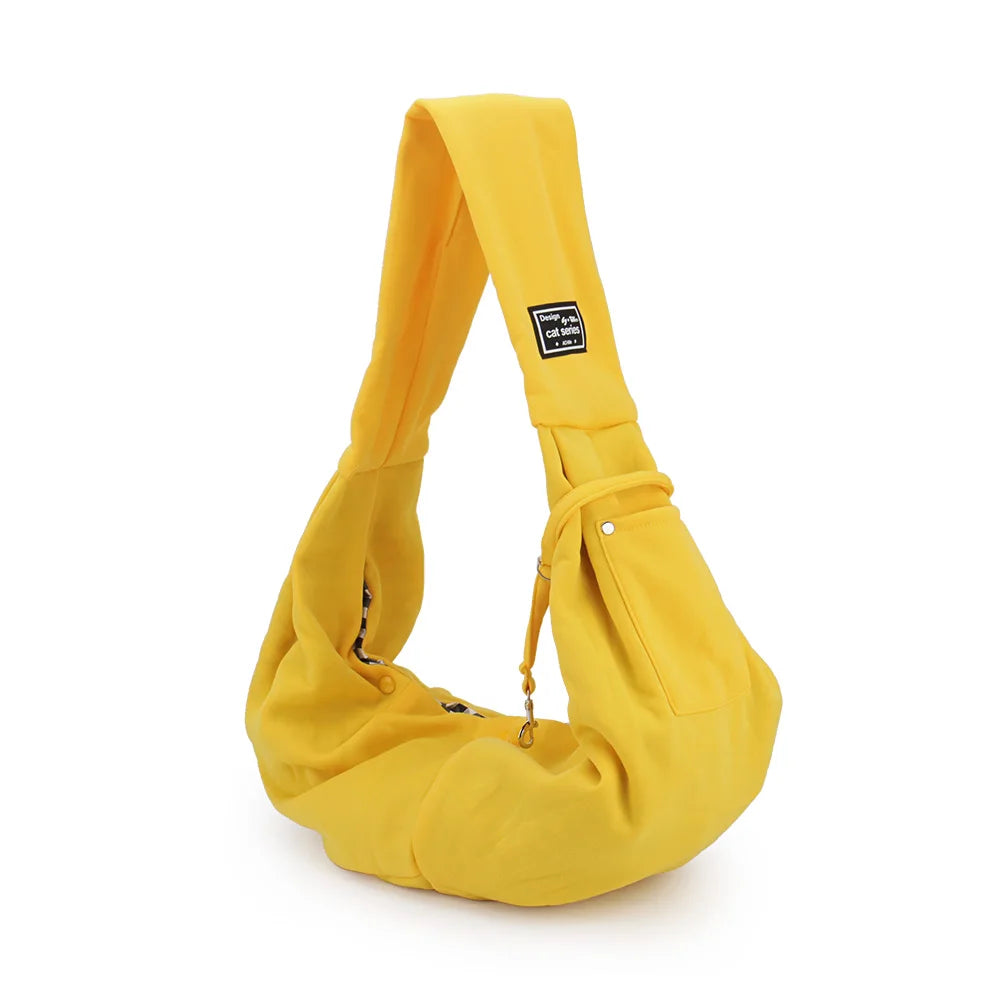 Portable Pet Shoulder Carrier Bag with Phone Pocket