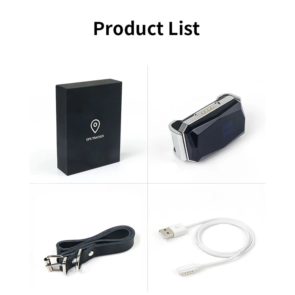 G12 IP67 GPS Tracker for Pets, Kids & Elderly — Up to 10-Day Battery