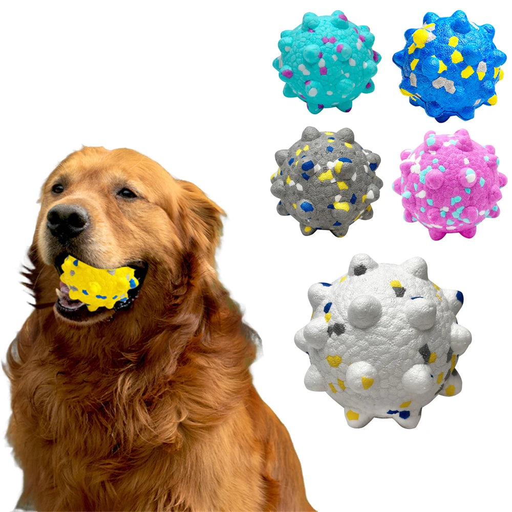ETPU Spiky Dog Ball | Floating, Bite-Resistant Chew Toy