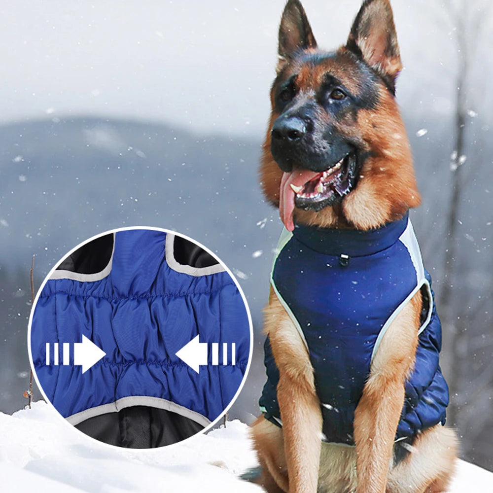 Waterproof Reflective Down Jacket for Dogs