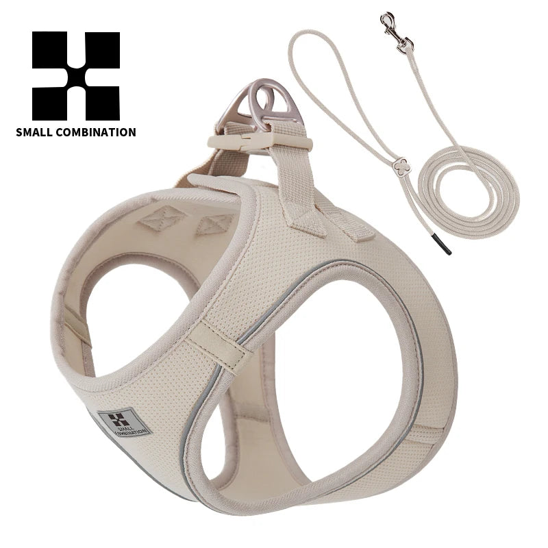Reflective Dog & Cat Harness with Leash Set