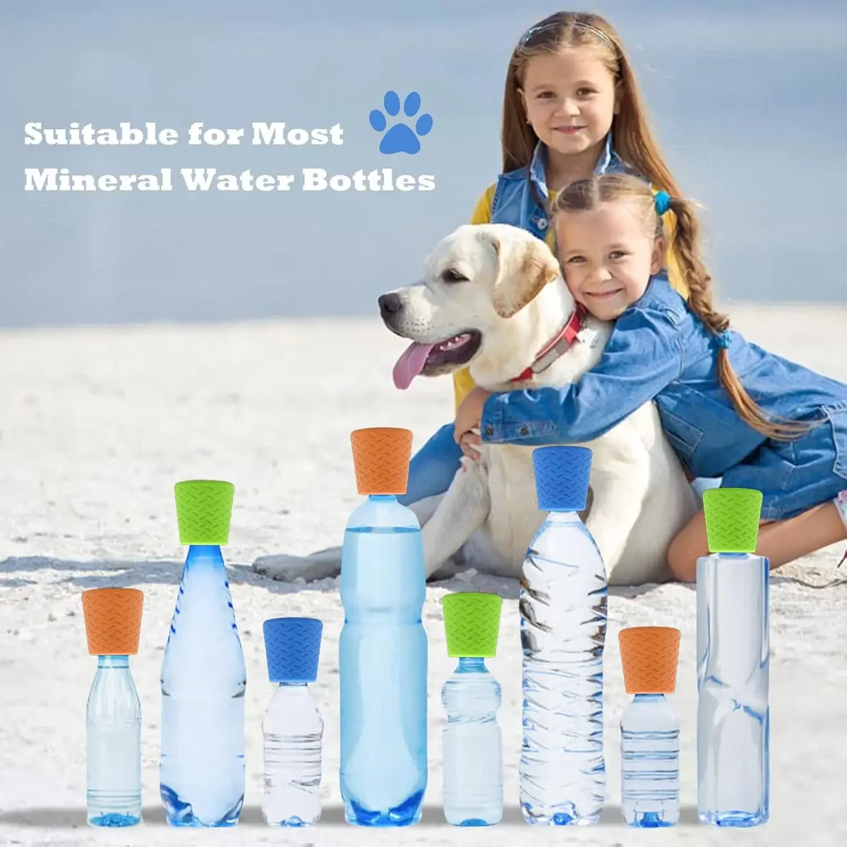 Portable Pet Shower Sprayer Nozzle for Bottles