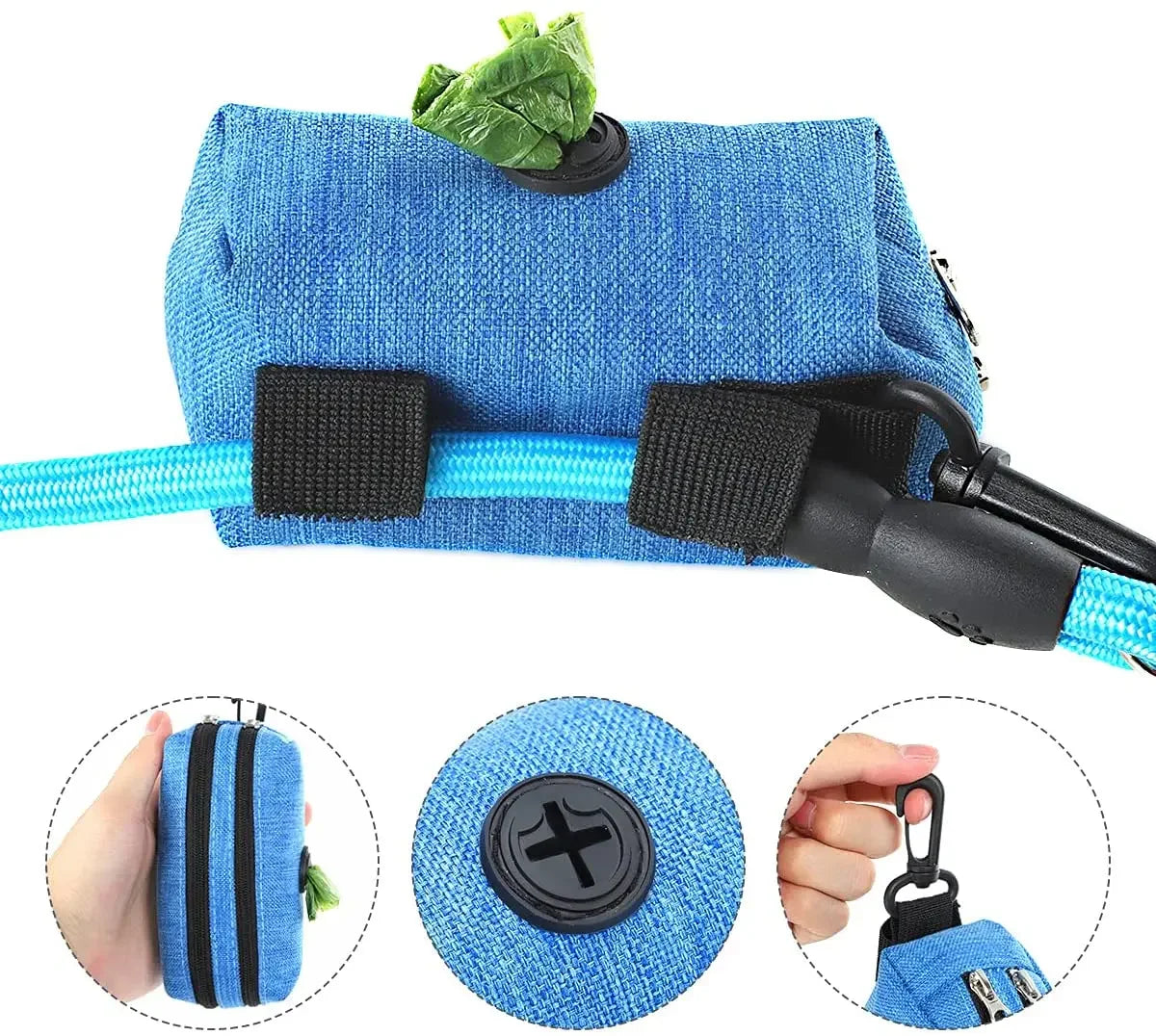 Dog Poop Bag Dispenser - Waste Bag Carrier for Dog Walking