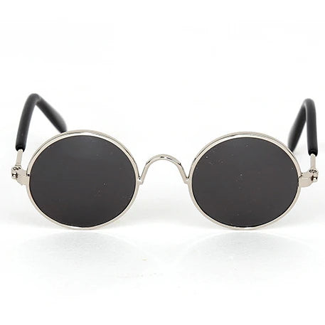 Vintage Round Pet Sunglasses for Cats & Small Dogs
