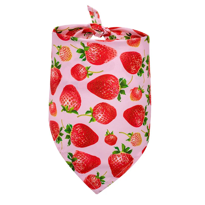 Printed Bandana Scarf for Dogs