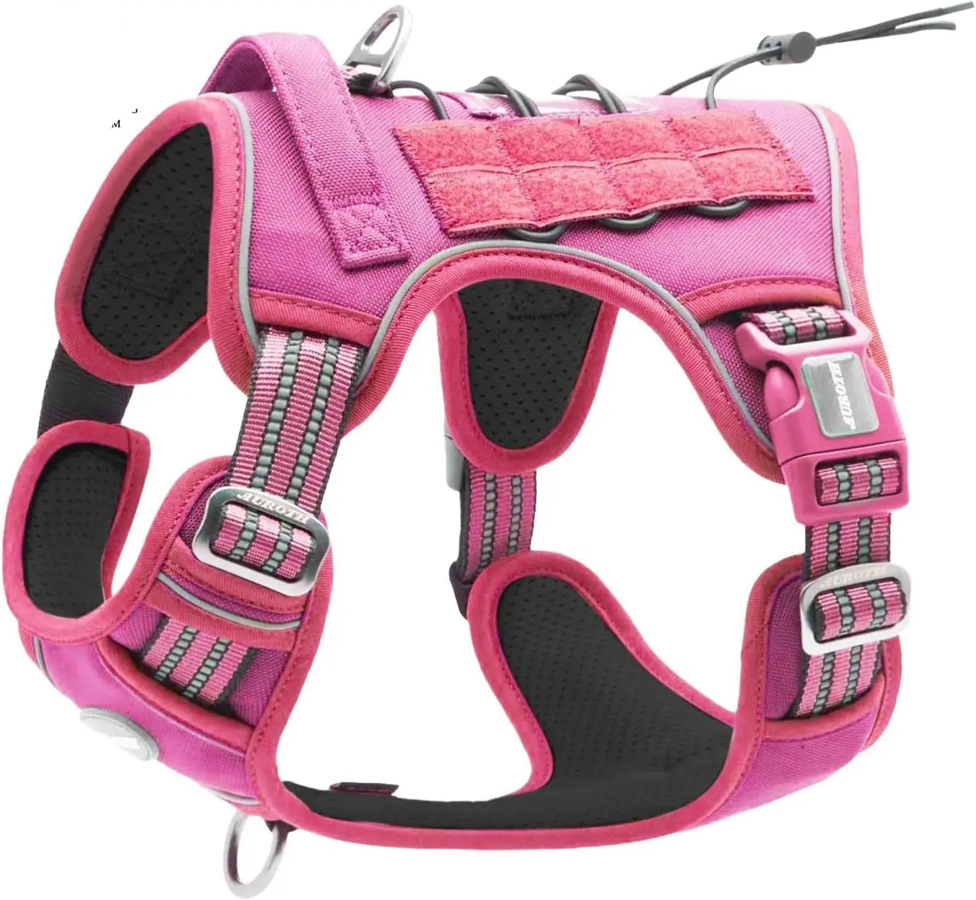 No-Pull Tactical Dog Harness with Reflective Strips