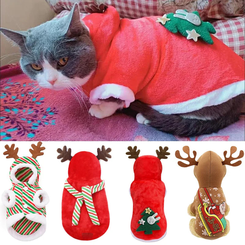 Christmas Costume for Cats & Small Dogs