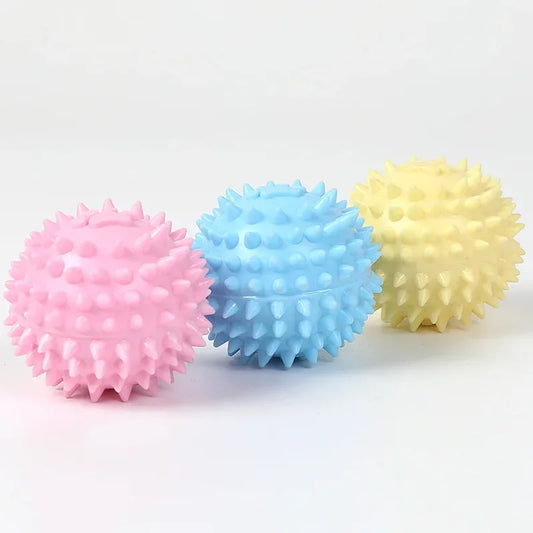Indestructible Rubber Ball Dog Toy - Teeth Cleaning