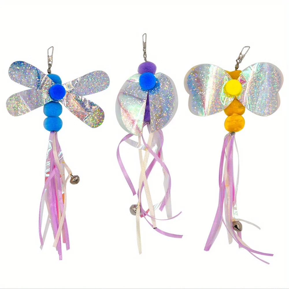 Feather Cat Wand 7-Pack with Bells