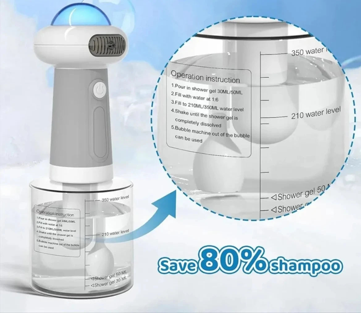 Electric Foam Soap Dispenser - Rechargeable & Waterproof