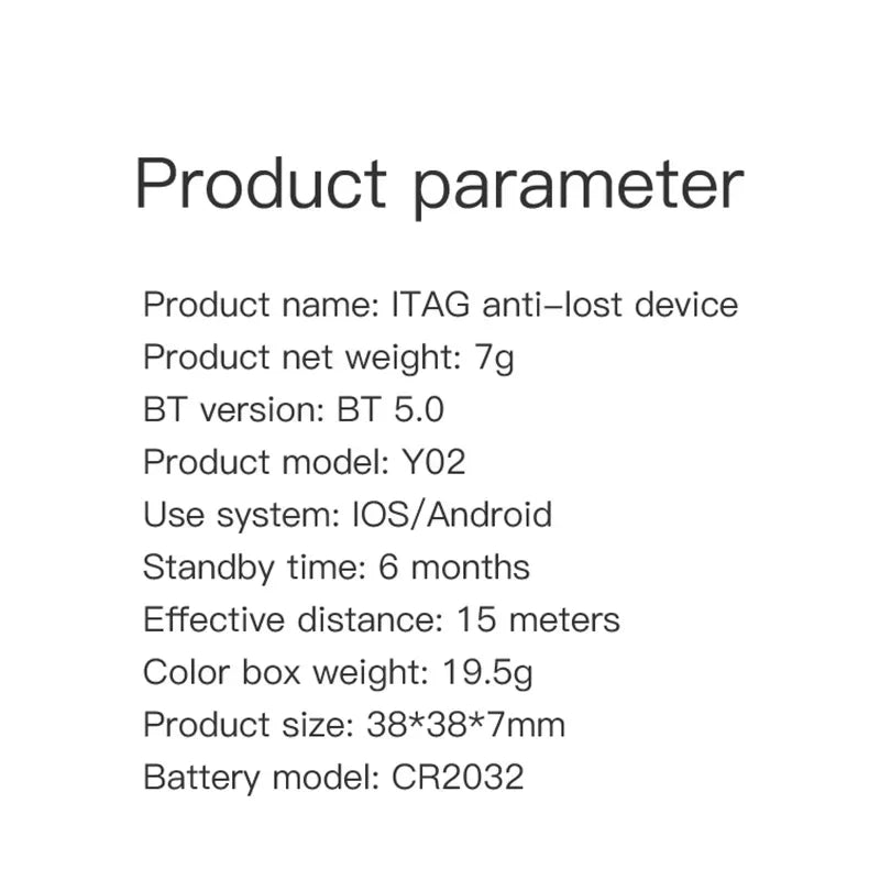 Bluetooth Anti-Lost Smart Tracker for Pets, Kids & Valuables