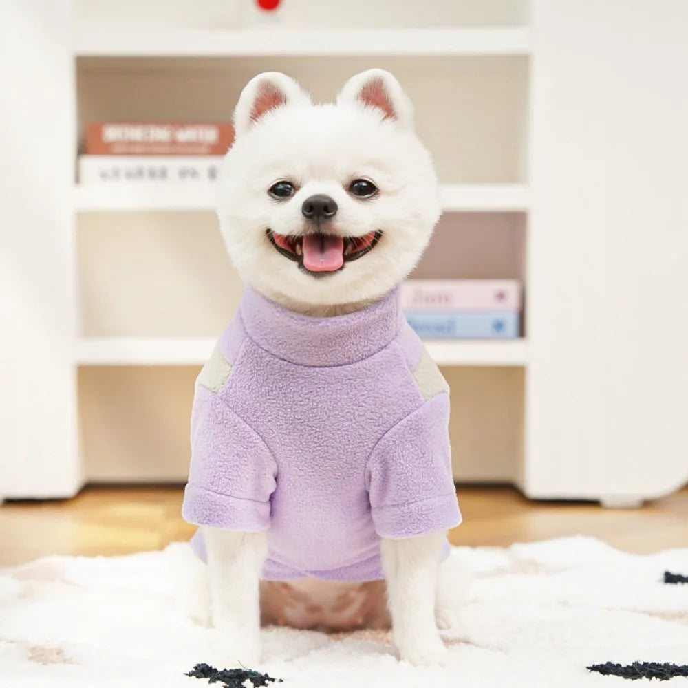 Soft Fleece Dog Hoodie & Warm Winter Coat