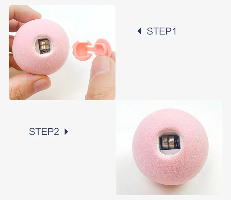 Sound Ball Cat Toy — Animal Noise Squeaky Ball for Cats & Kittens