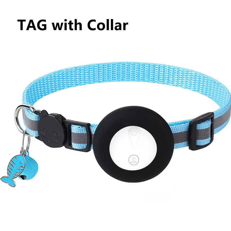 Pet Locator Tag with Optional Collar