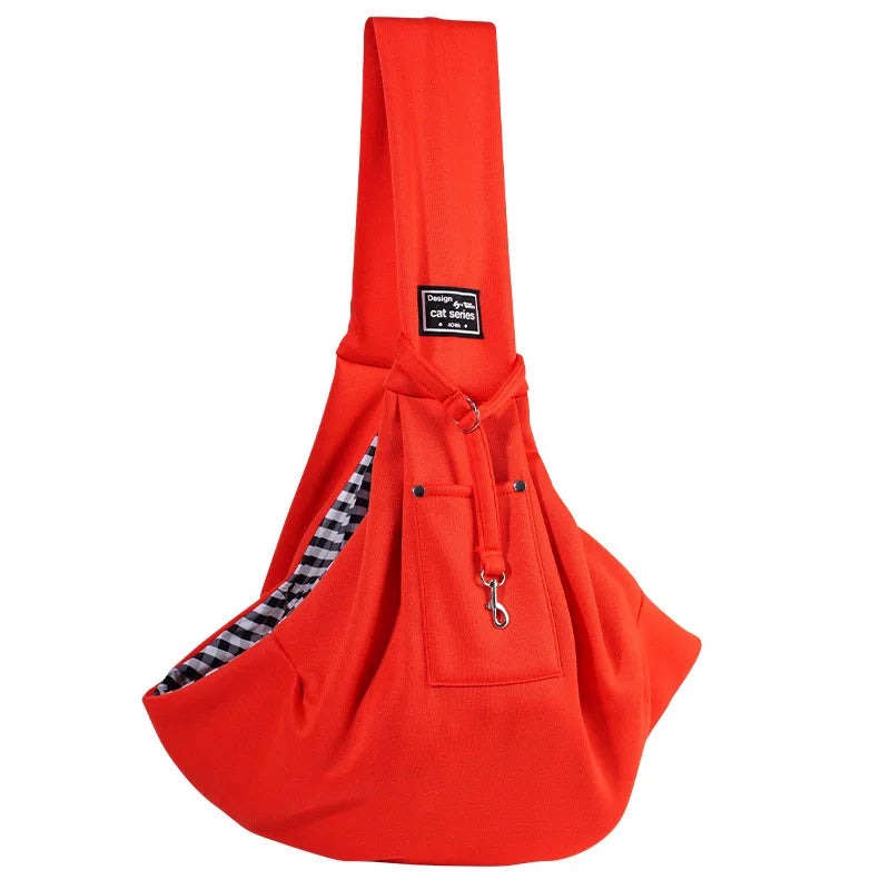 Portable Pet Shoulder Carrier Bag with Phone Pocket