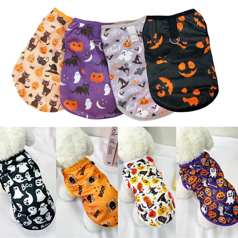 Halloween Print Pet Vest