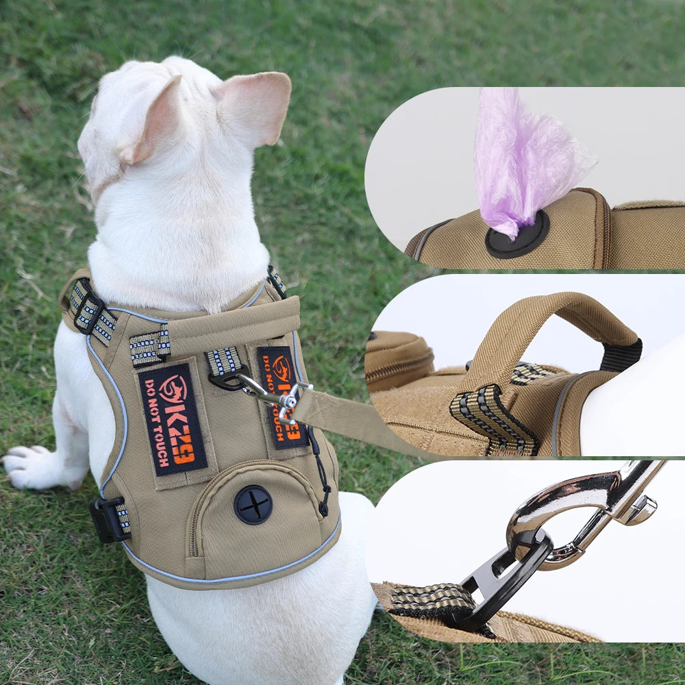 No-Pull Dog Vest Harness with Handle & Reflective Straps