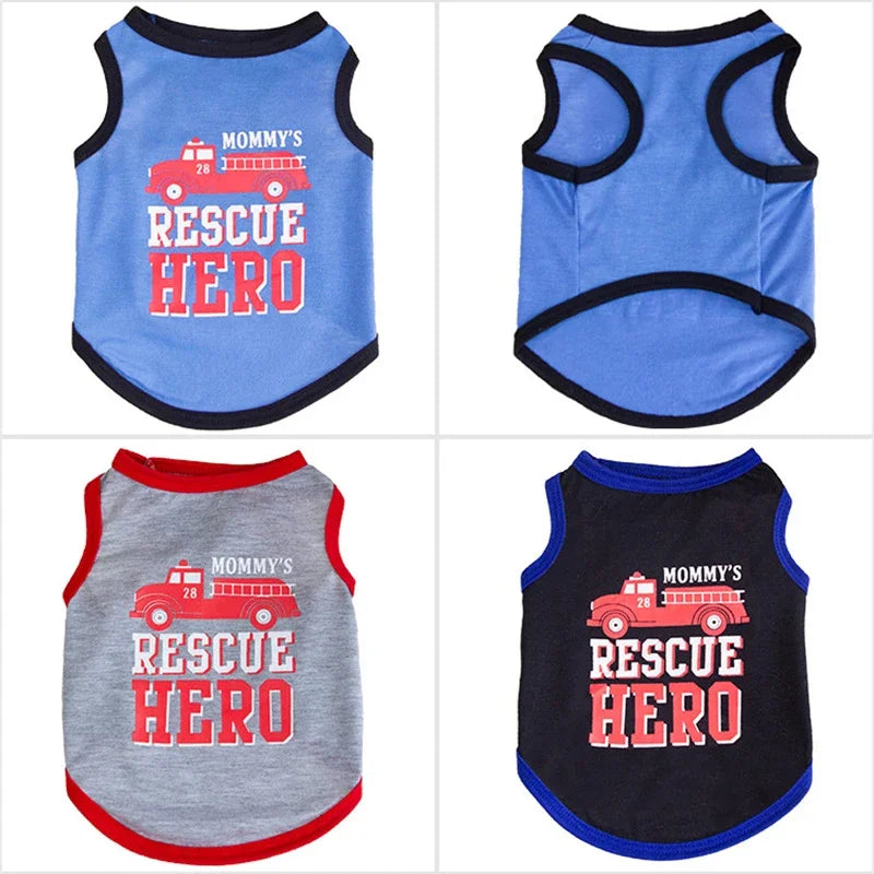 Summer Cotton Vest for Cats & Small Dogs