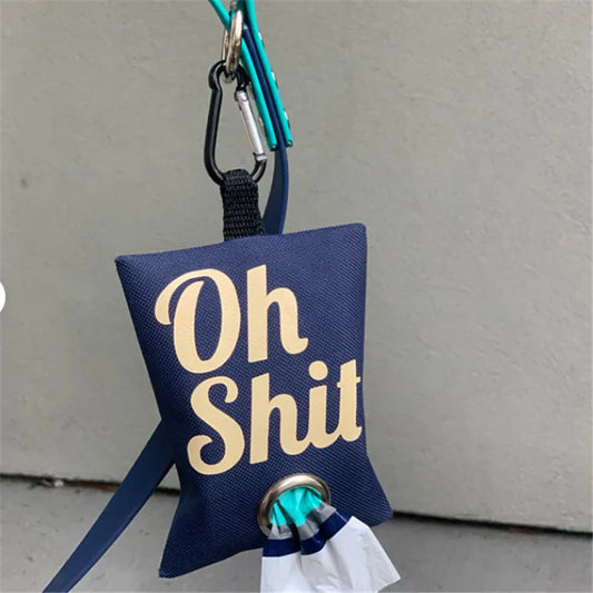 Canvas Dog Poop Bag Dispenser
