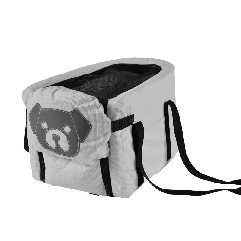 Foldable Dog Car Booster Seat with Safety Belt
