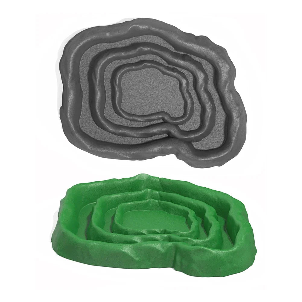 Reptile Rock-Style Food & Water Bowl for Terrariums