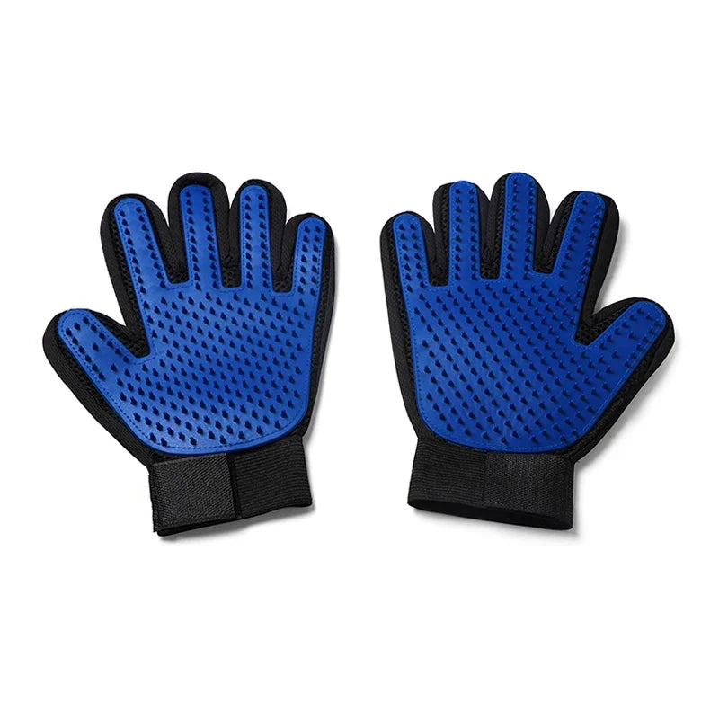 Silicone Pet Grooming Glove for Cats & Dogs
