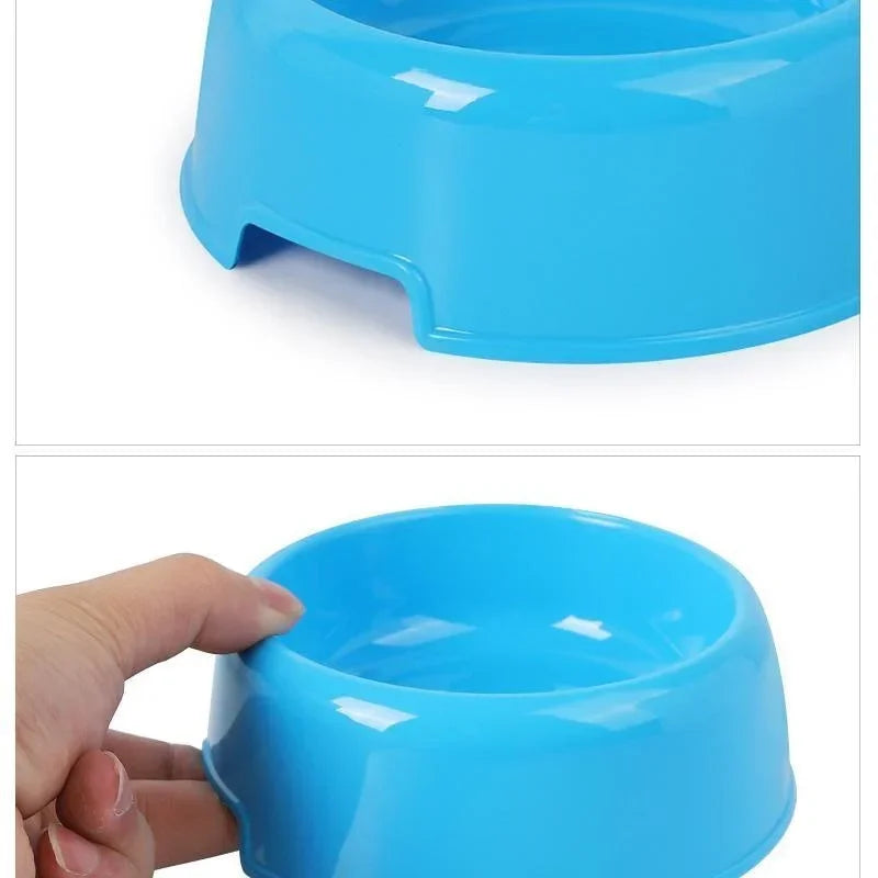 Plastic Food & Water Bowl for Dogs & Cats