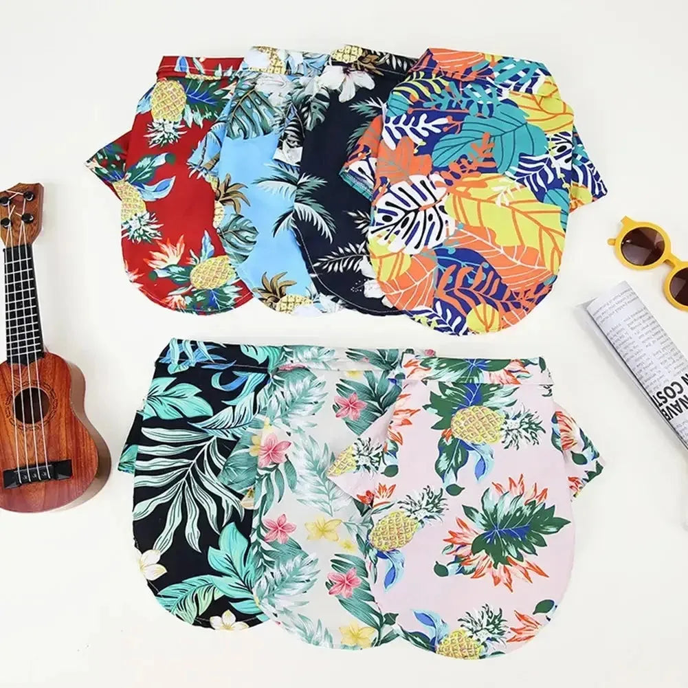 Vêtements d'été pour chiens - Chemise et chemisier pour chiots Vêtements de printemps pour animaux de compagnie