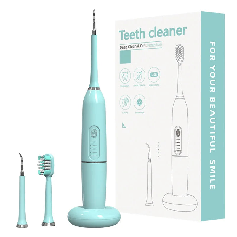 Sonic Pet Dental Cleaner – Plaque & Calculus Remover for Dogs & Cats with LED Light