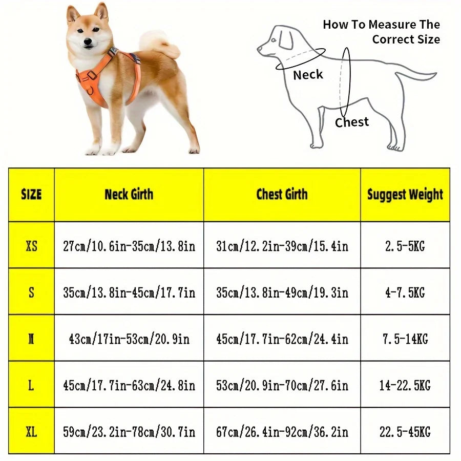 Soft Padded No-Pull Dog Harness with Easy Control Handle