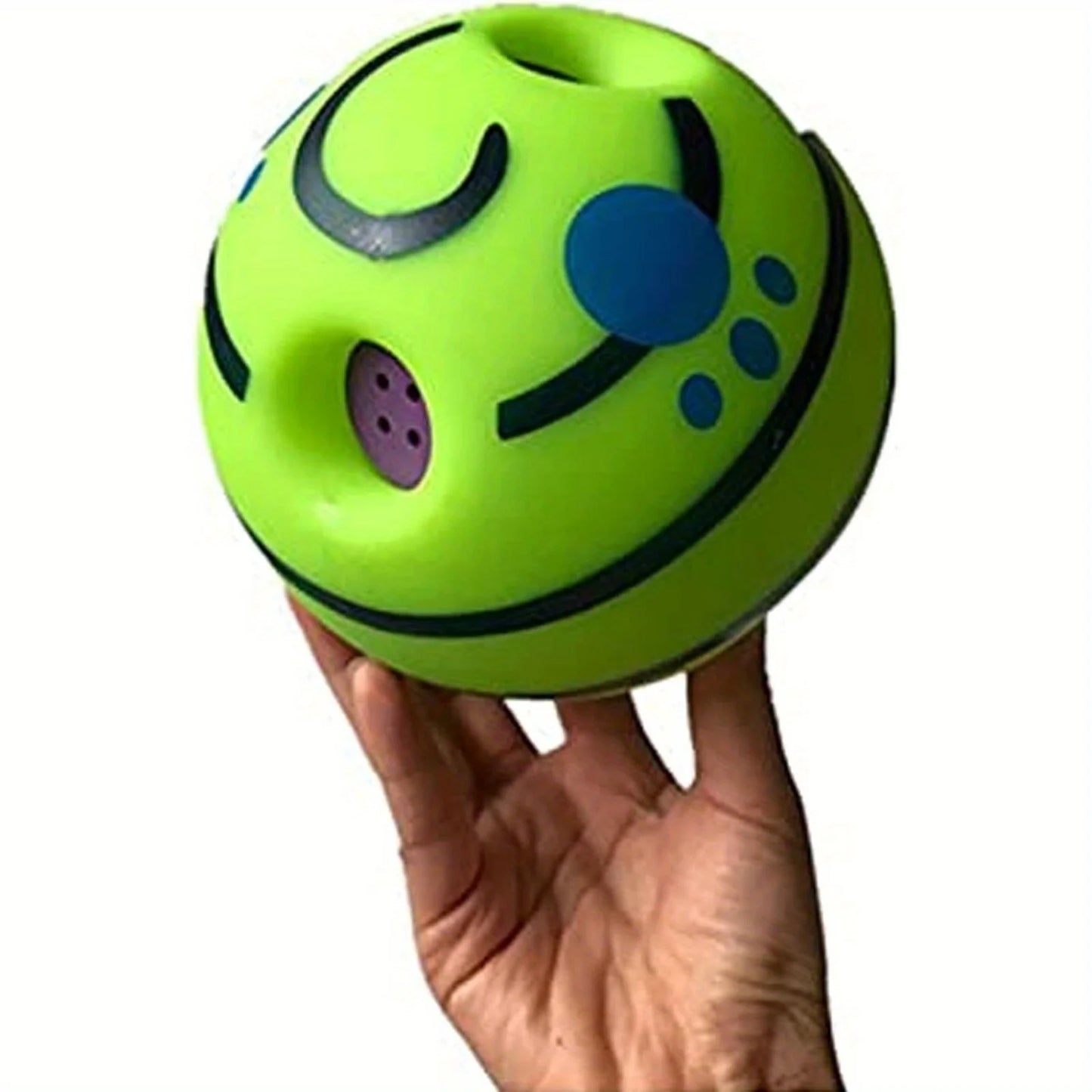 Balle de jeu interactive pour chien – Balle couinante pour la stimulation mentale et le jeu
