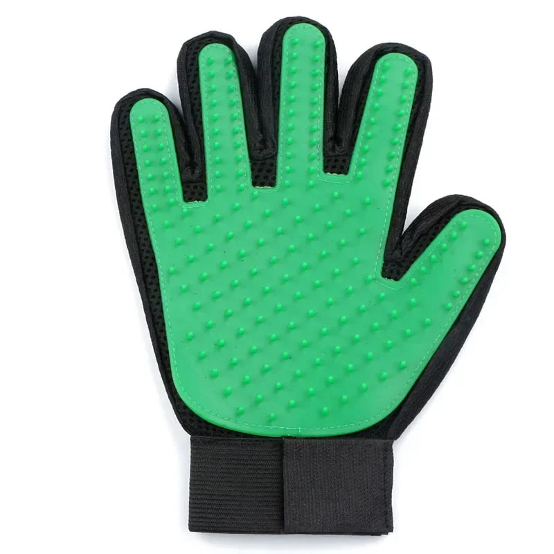 Silicone Pet Grooming Glove for Cats & Dogs