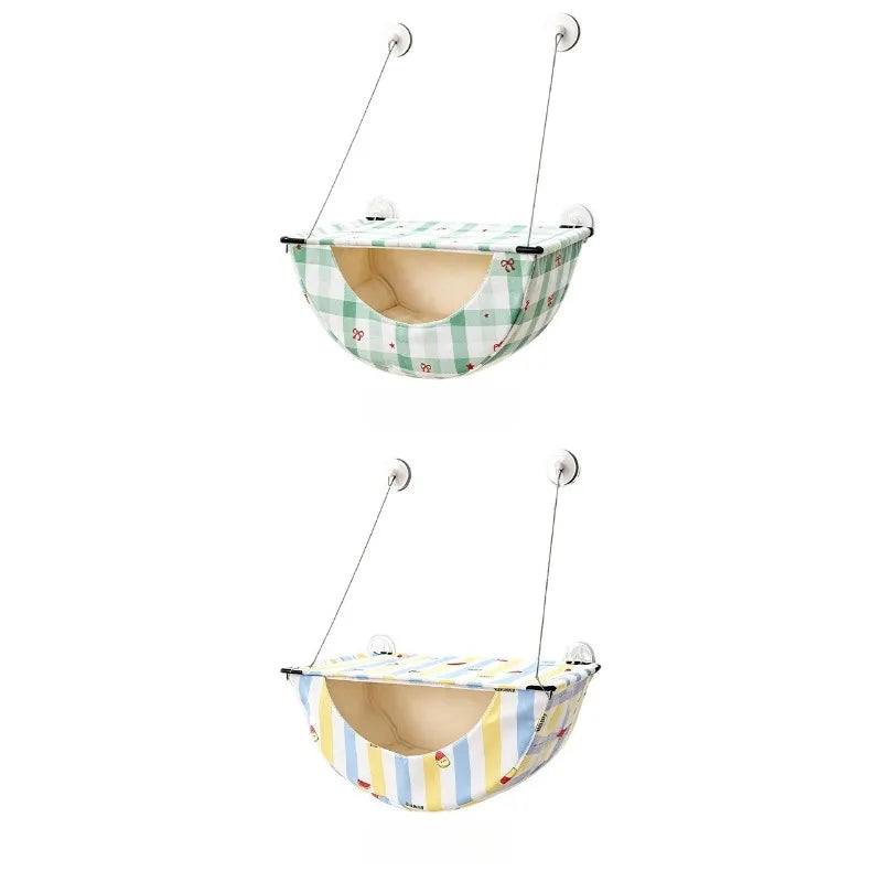 Suction-Cup Cat Window Hammock