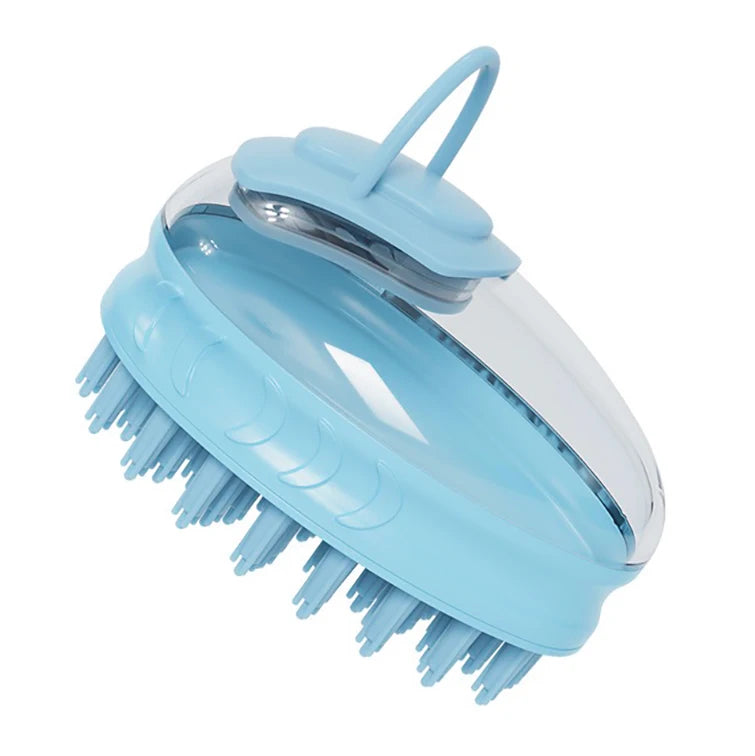 2-in-1 Silicone Pet Bath Brush & Massage Comb