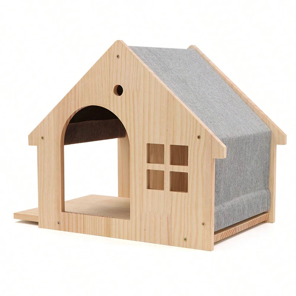 Wall-Mounted Cat Climbing Shelves & Hideaway Houses