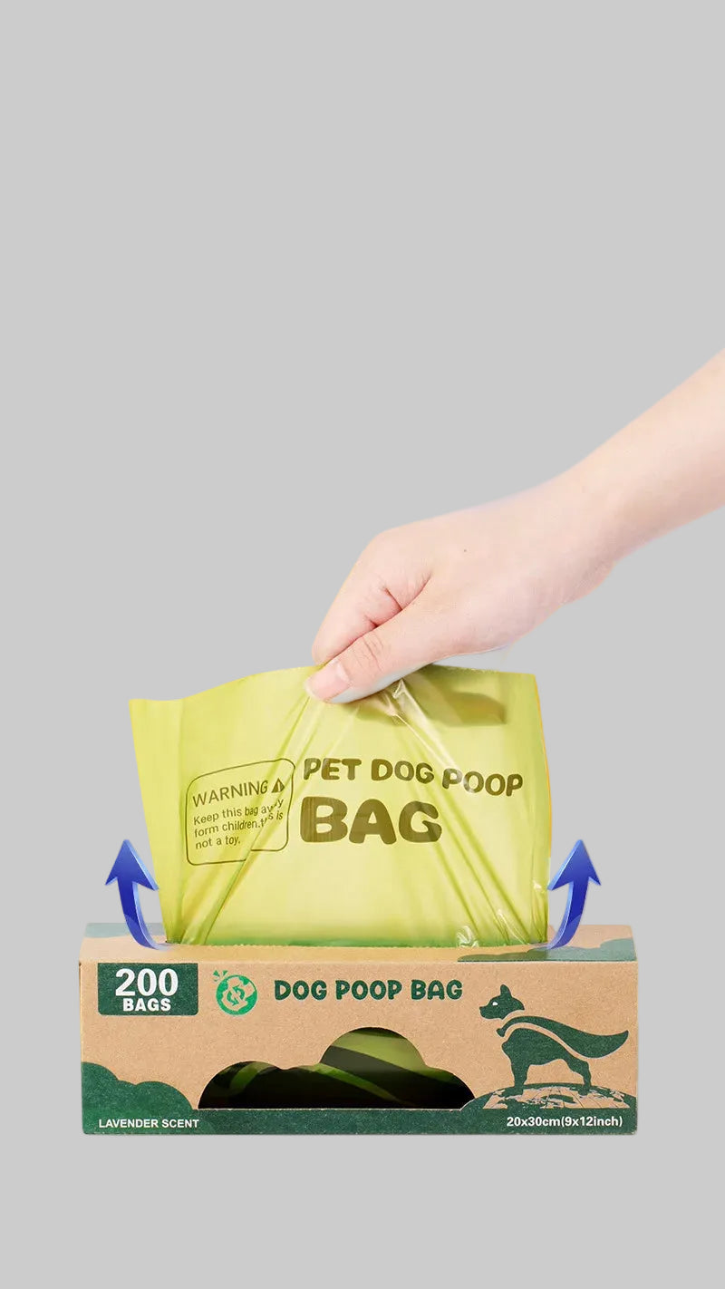 Degradable Dog Poop Bags - 200 Pack