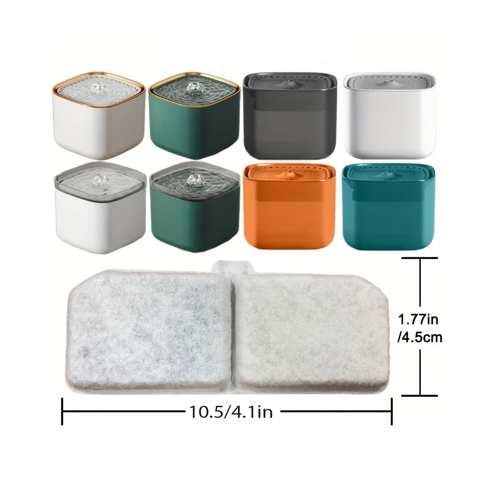 Recharges de puces de filtre pour fontaine à eau pour animaux de compagnie — 12 pièces/24 pièces
